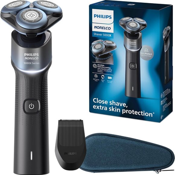 Phillips Norelco "NEW" Series 5000, Wet & Dry Electric Rechargeable Shaver X5004 - Picture 1 of 10
